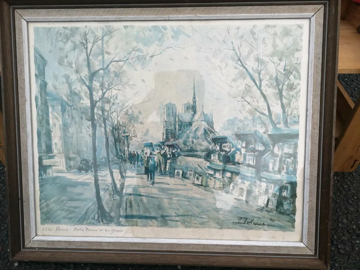 Painted print - Image 1