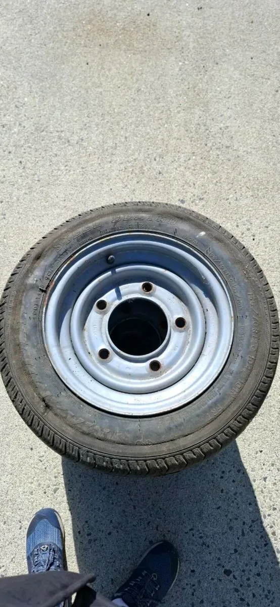 4 x Iforwilliams trailer wheels 155/70-R 12C- each - Image 2