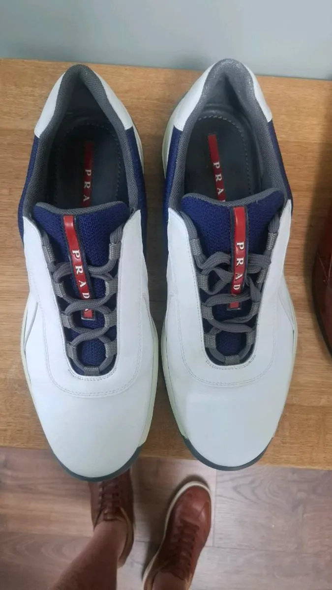 Genuine Prada Trainers size 9 - Image 1