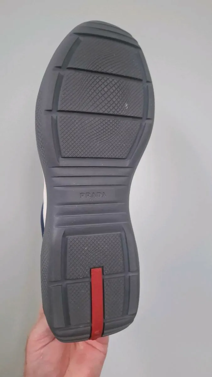 Genuine Prada Trainers size 9 - Image 3
