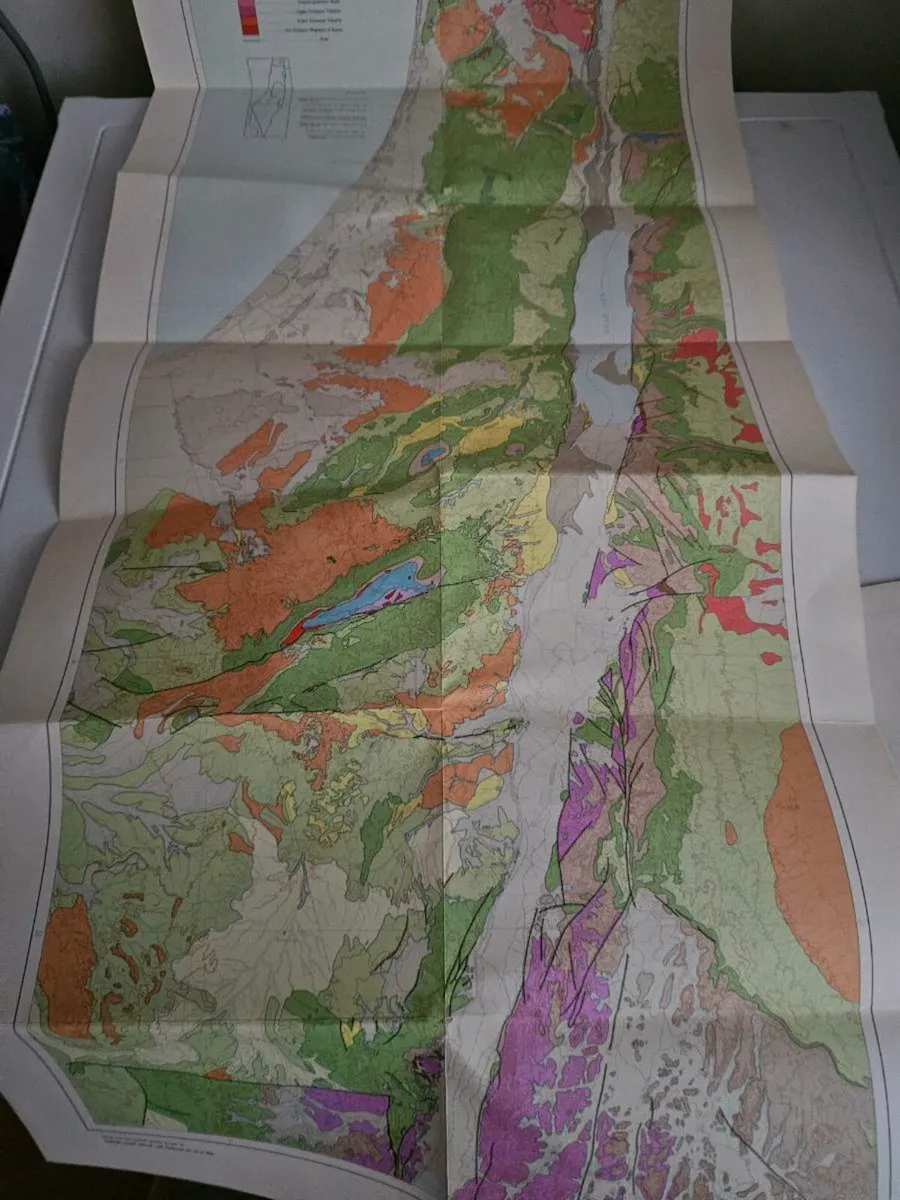 Vintage Map of Israel - Image 3