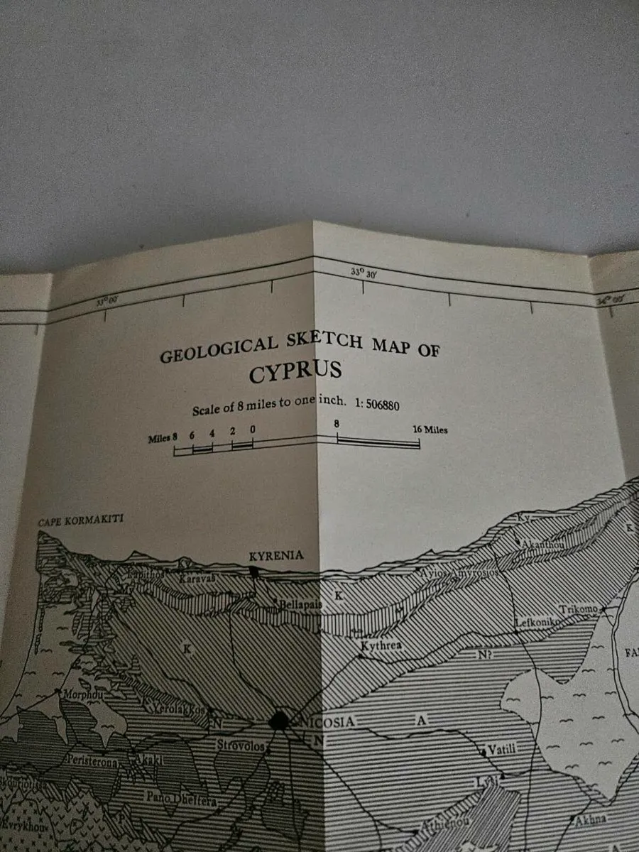 Vintage Map Booklet of Cyprus - Image 4