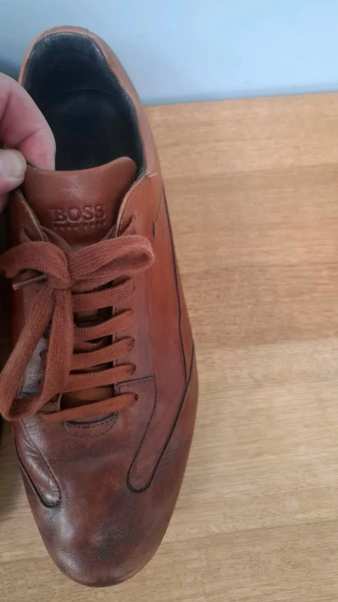 Hugo Boss leather Trainers - Image 2