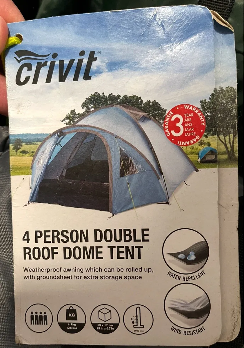 CAMPING TENT 4 PERSON - Image 1