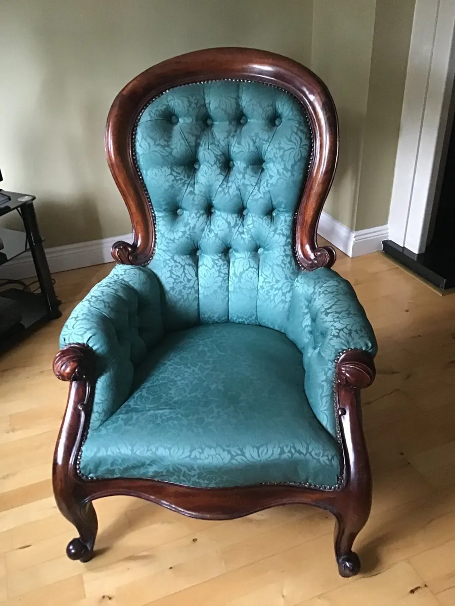Victorian style ?Armchair - Image 1