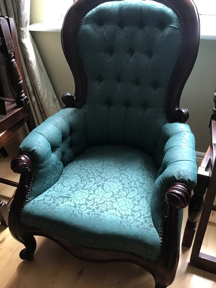 Victorian style ?Armchair - Image 2
