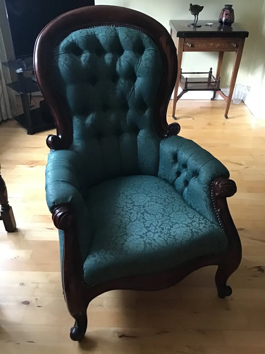 Victorian style ?Armchair - Image 3