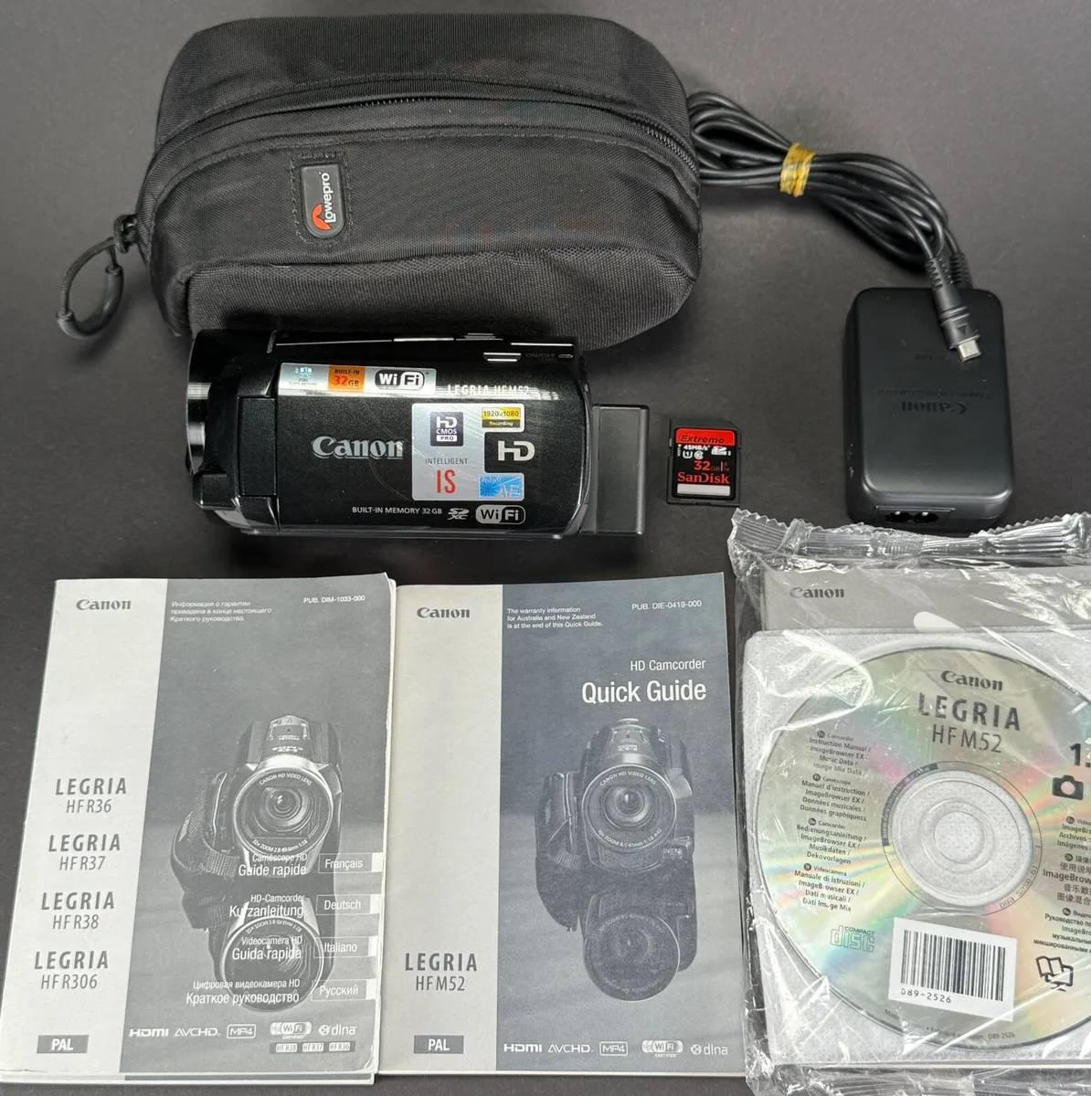 Canon Legria Hfm52 Digital Camcorder - Image 2