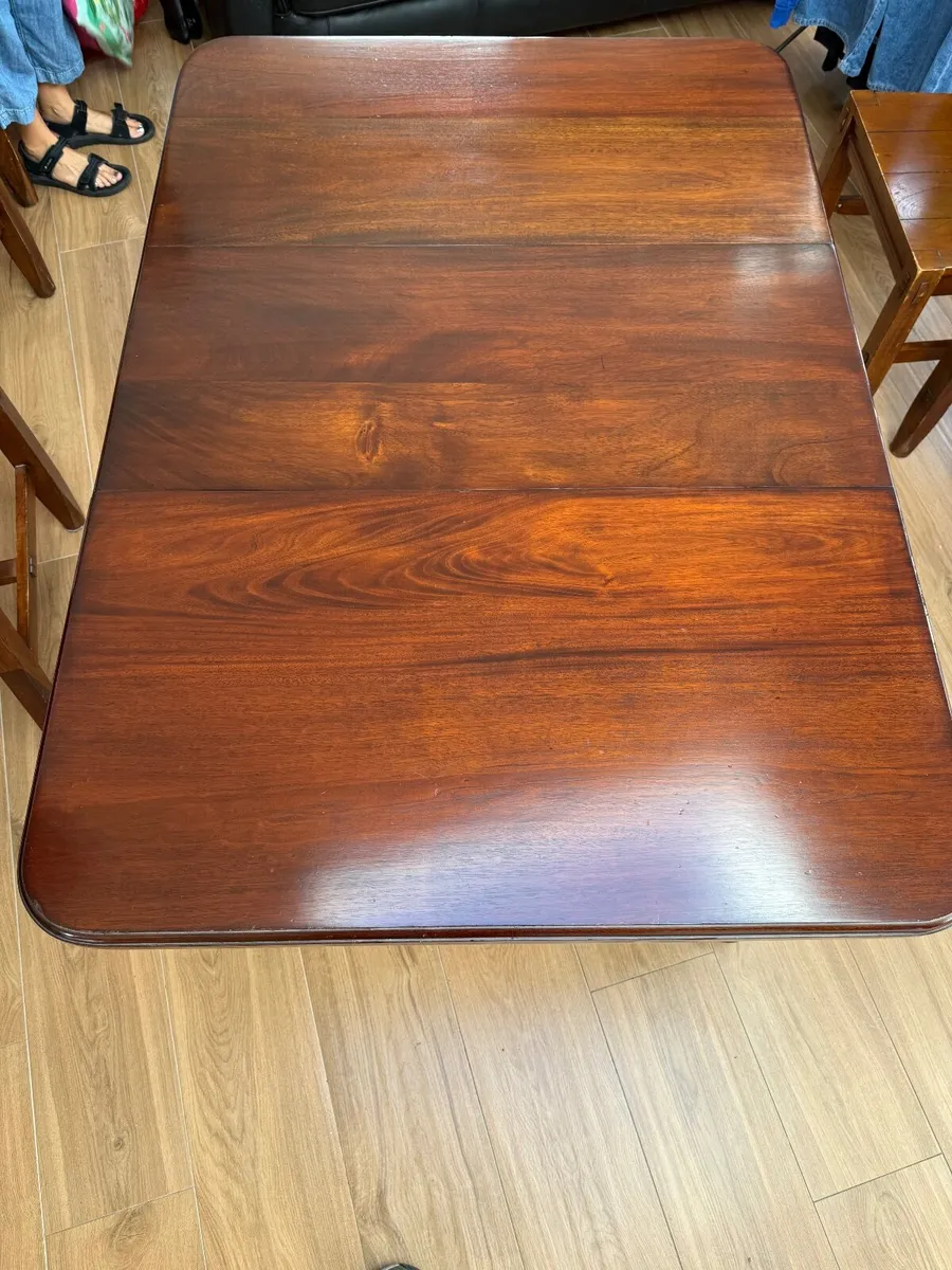 Mahogany Kitchen Table - Image 2