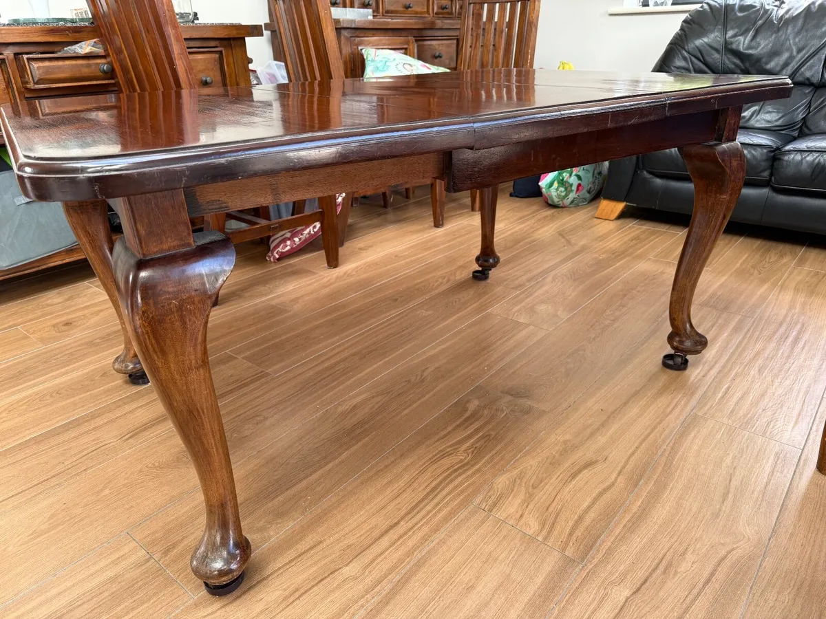 Mahogany Kitchen Table - Image 1