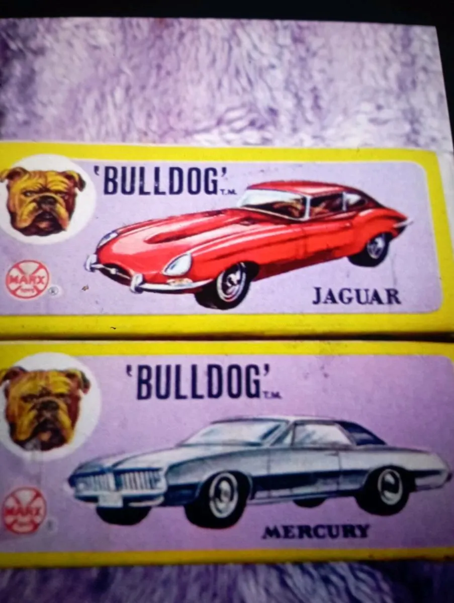 BULL DOG  DIE-CAST MODLES CARS FROM 1960sTO 70s - Image 2
