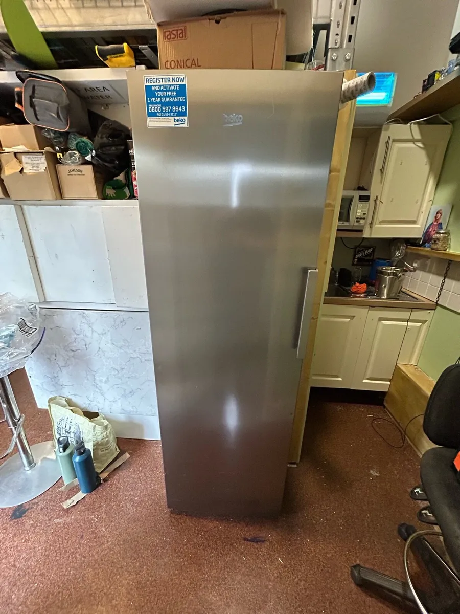 Beko Freestanding Tall Frost Free Freezer - Image 1