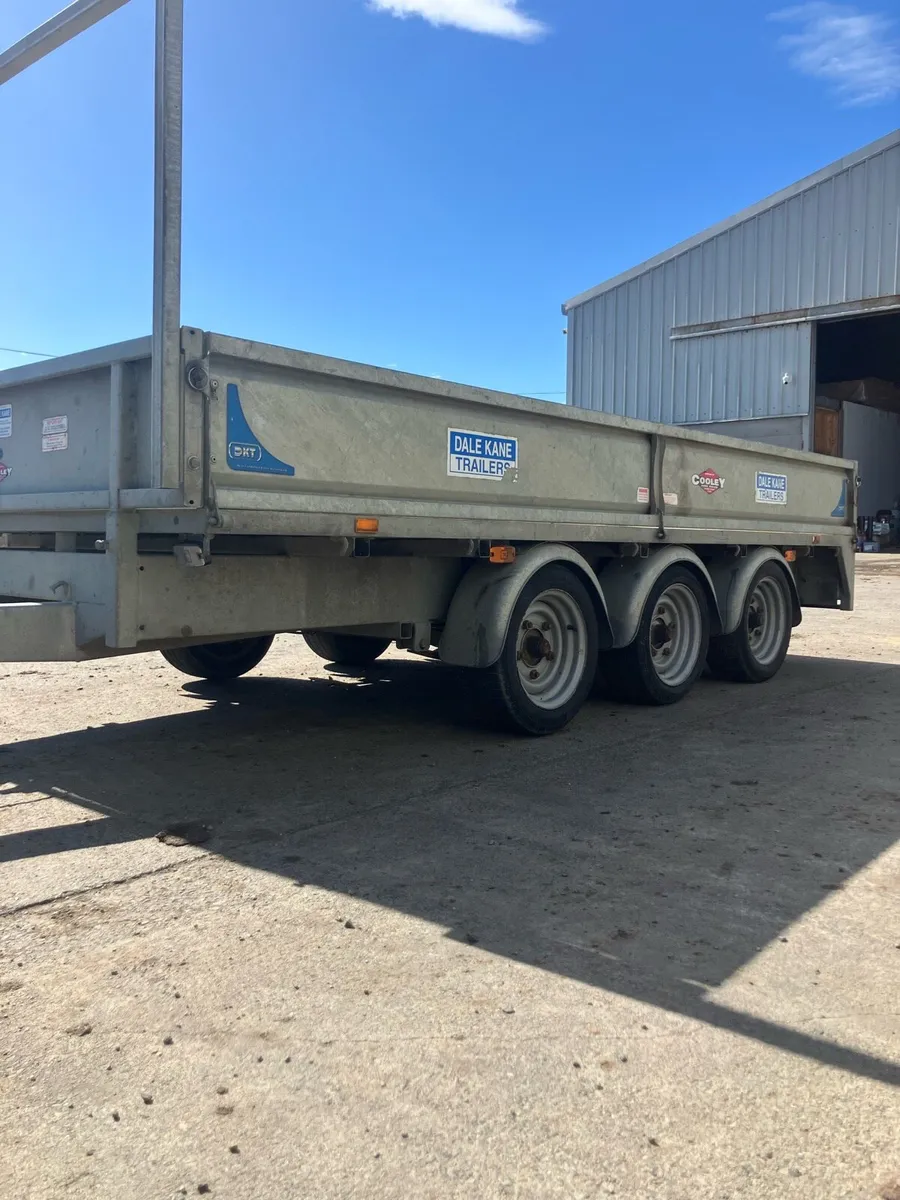 Dale Kane 12ft x 6ft flatbed trailer - Image 3