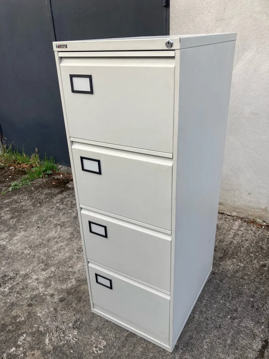 Filing Cabinet- 4 Drawer - Image 4
