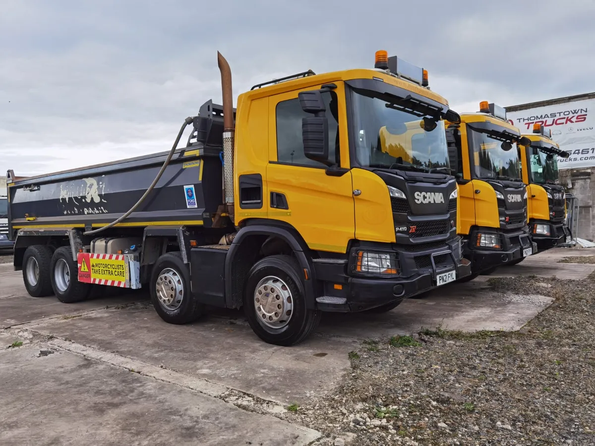 2021 Scania P410 XT 8X4 Tipper - Image 1