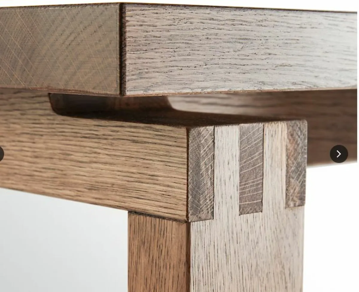 Dining room table with six chairs - Image 3