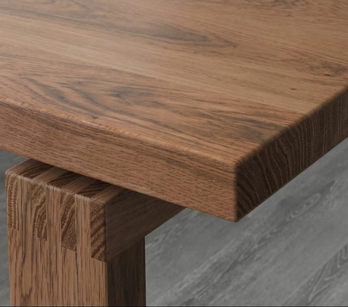 Dining room table with six chairs - Image 4