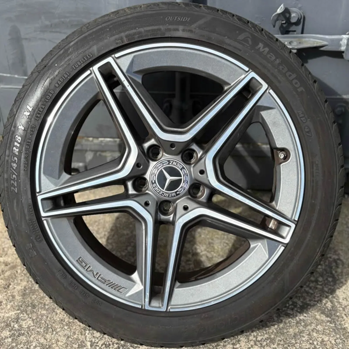18" GENUINE MERCEDES A CLASS AMG W177 ALLOYS - Image 3