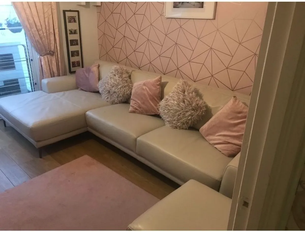 leather sofa - Image 1