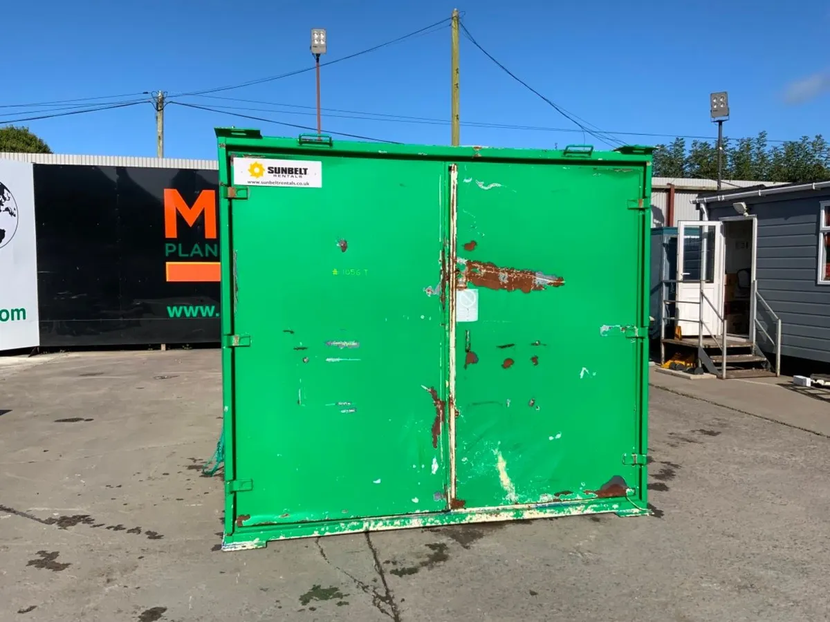 20ft x 9ft SITE STORAGE CONTAINER.......1056t. - Image 2