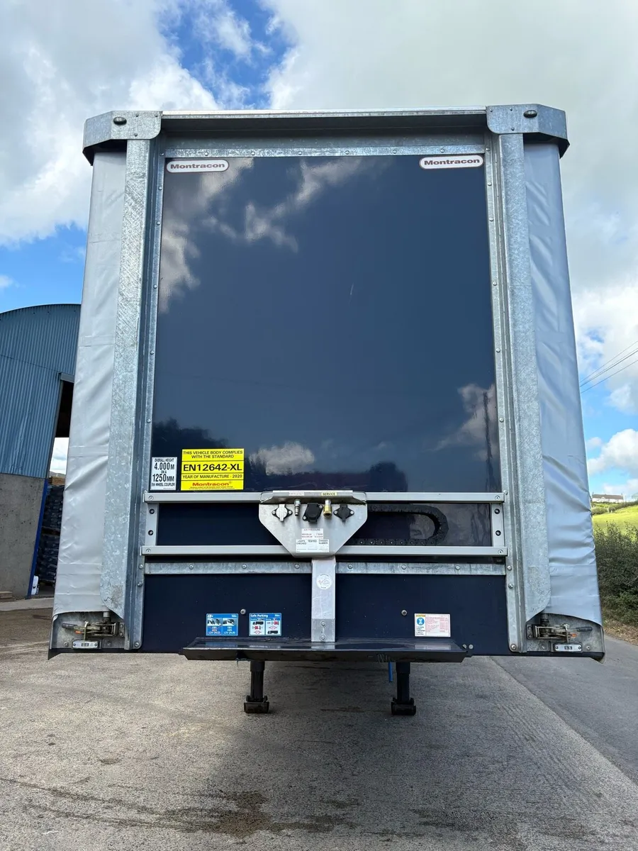 2021 Montracon 4.0MT Triaxle Curtainside Trailer - Image 2