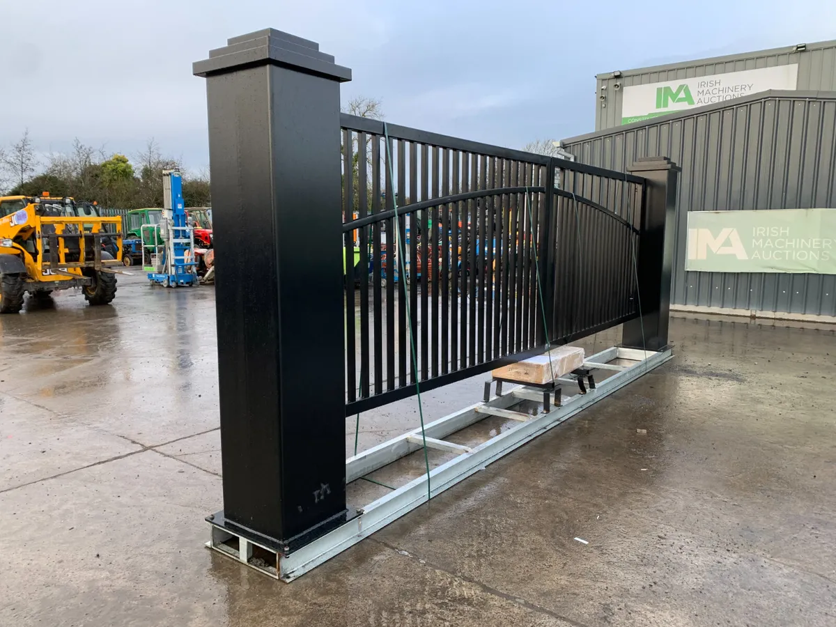 BID ONLINE NOW - 20FT ELECTRIC ENTRANCE GATES - Image 2