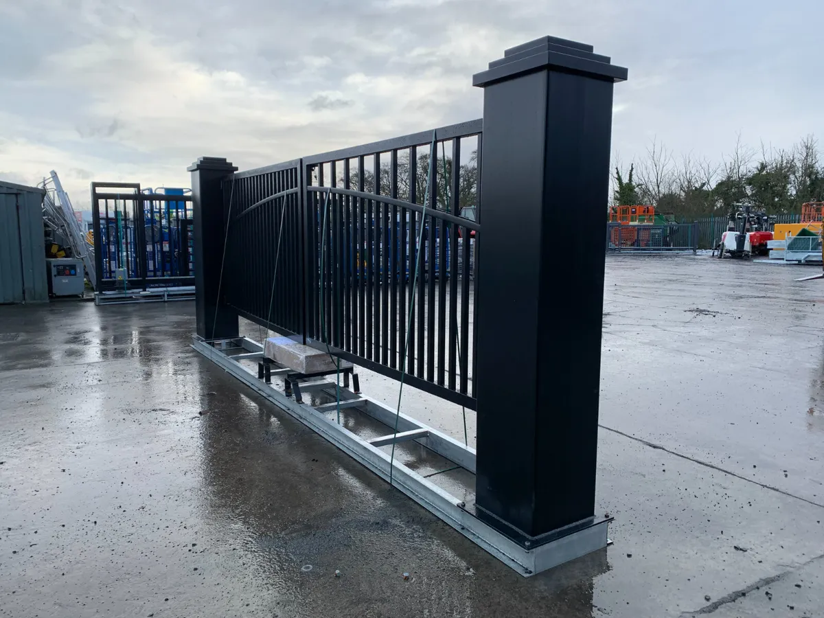 BID ONLINE NOW - 20FT ELECTRIC ENTRANCE GATES - Image 3