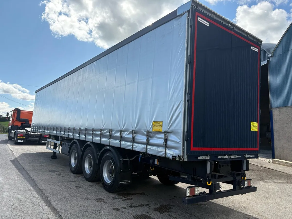 2021 Montracon 4.0MT Triaxle Curtainside Trailer - Image 4