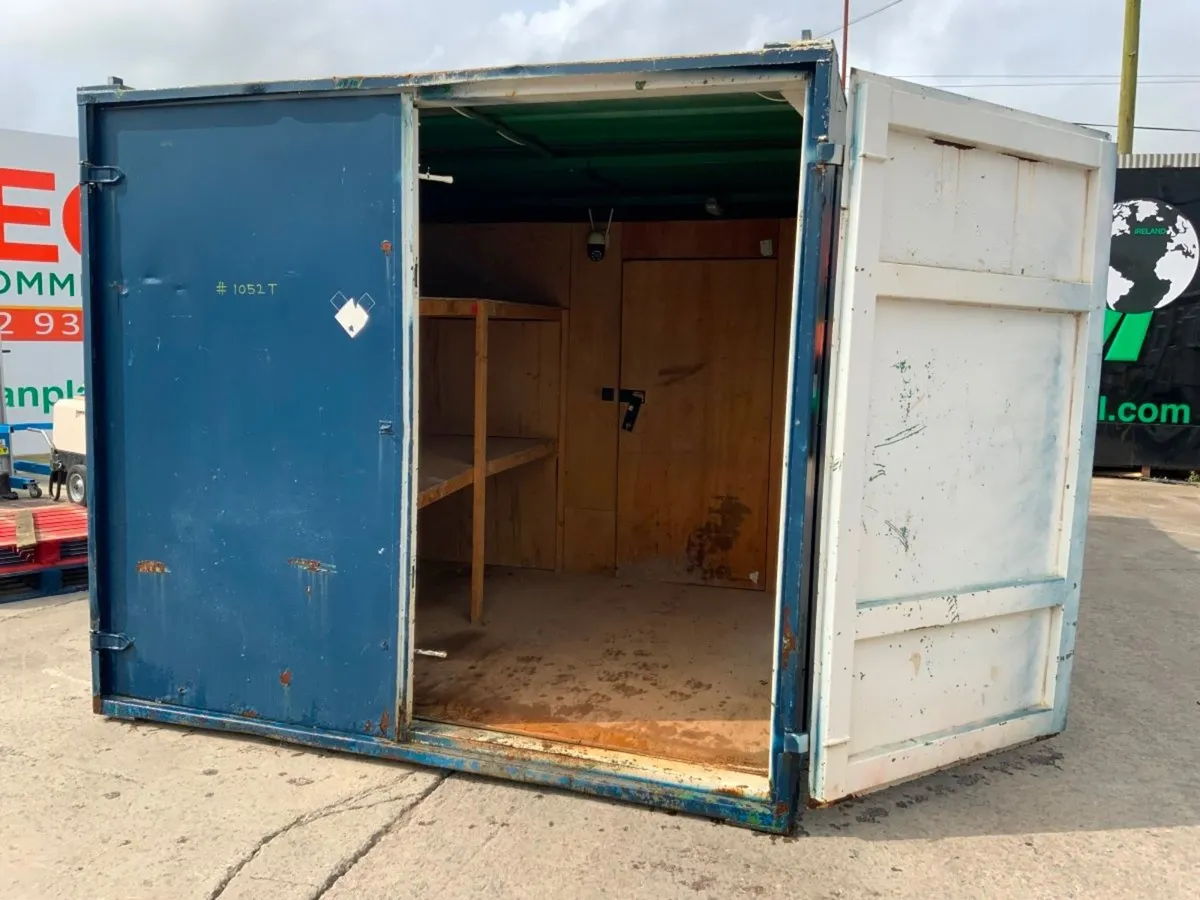 20ft x 9ft SITE STORAGE CONTAINER......1052t. - Image 1