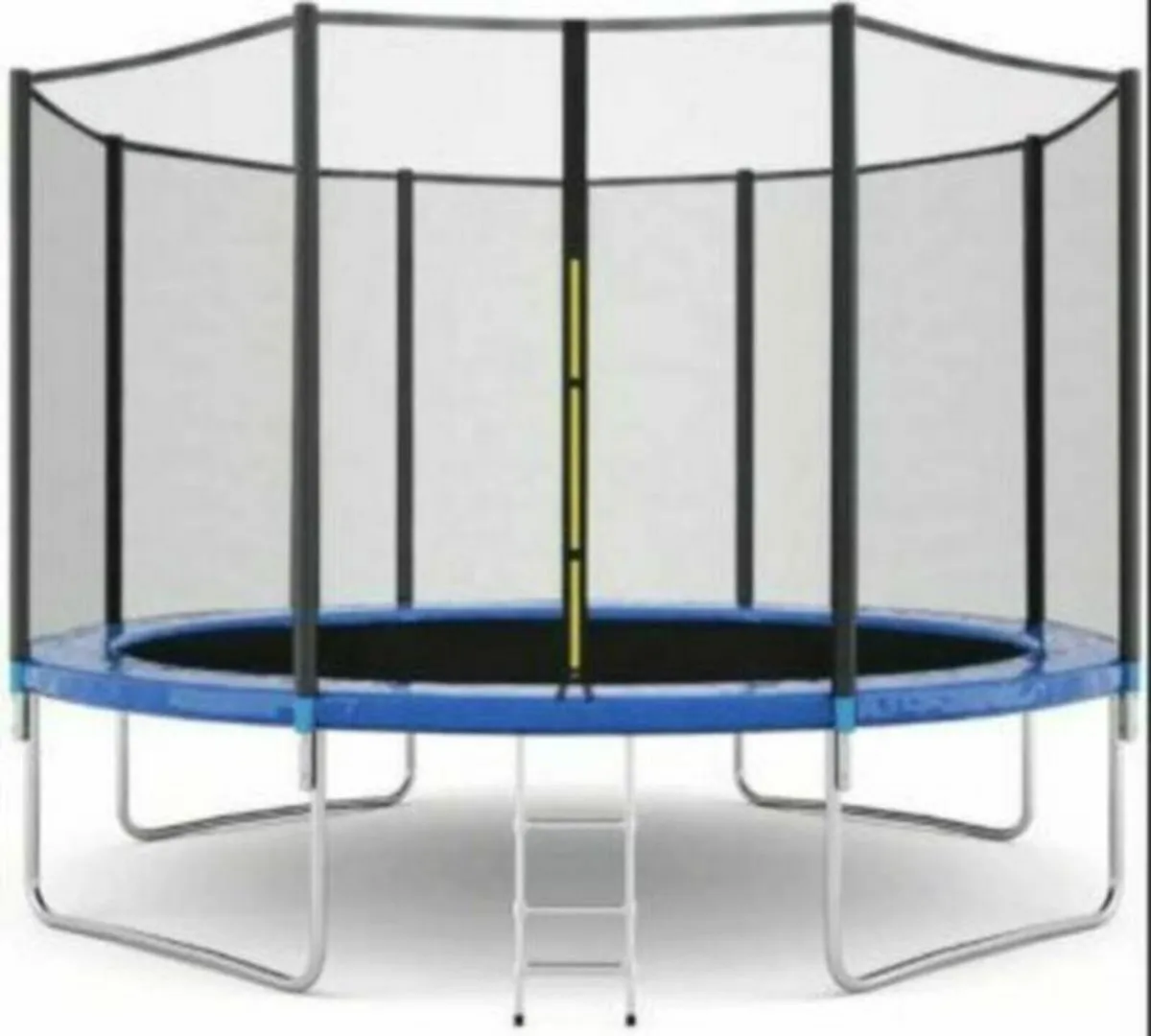 12ft Trampoline with ladder,net and Tie down kit - Image 2