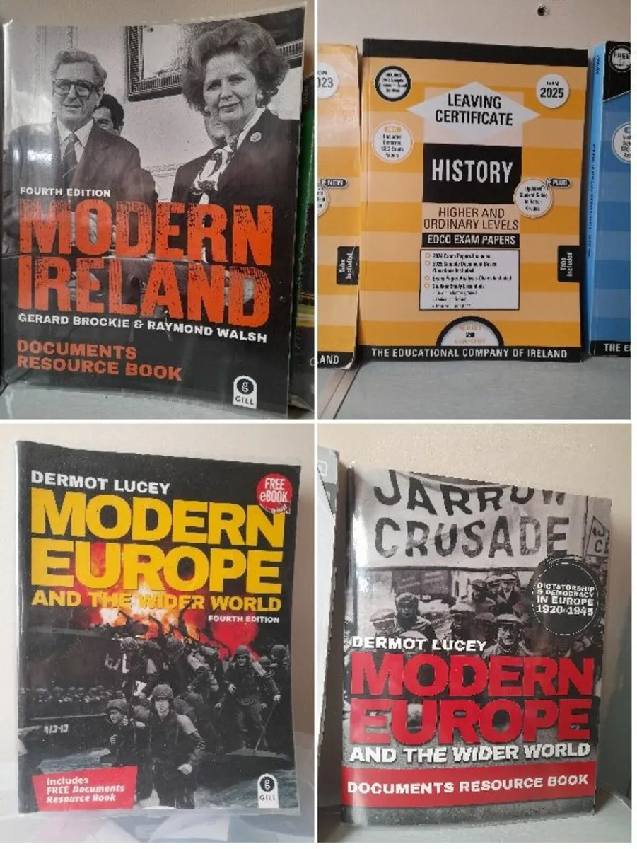 Leaving certificate history Text books