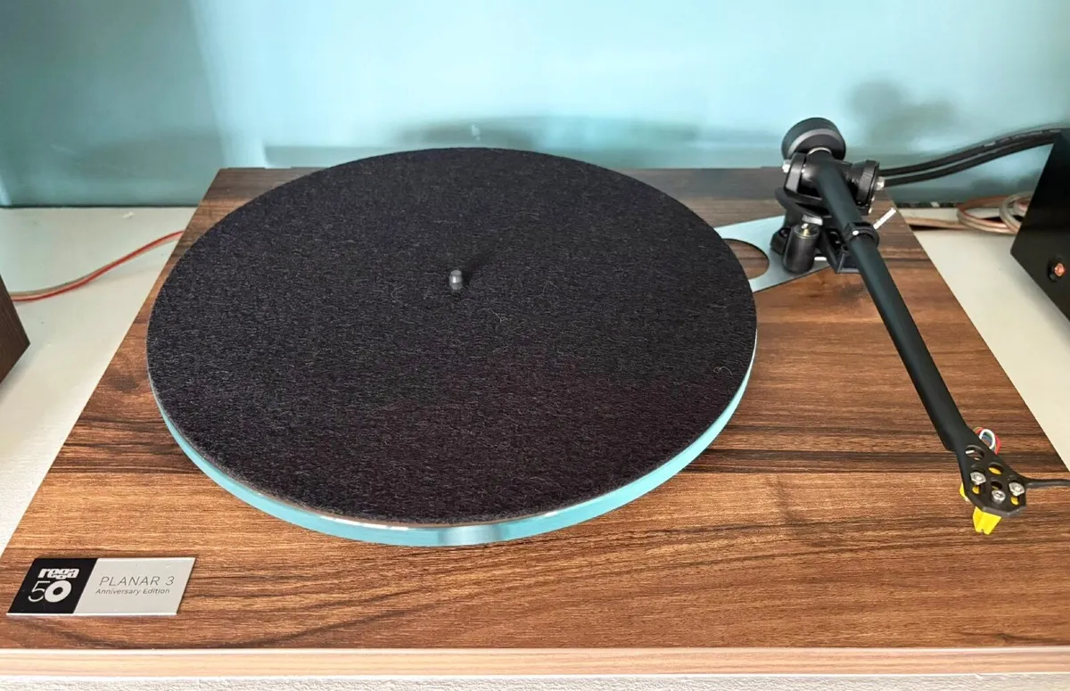 Rega Planar 3 50th Anniversary Turntable - Image 1