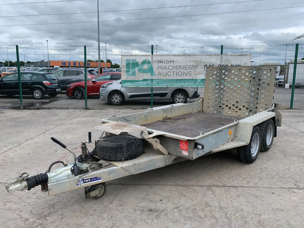 BID ONLINE NOW - 2021 IFOR WILLIAMS PLANT TRAILER - Image 1