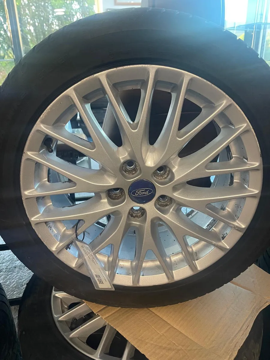 2013 Ford Focus 17" Alloy Wheel Set 215/50 R17 - Image 2