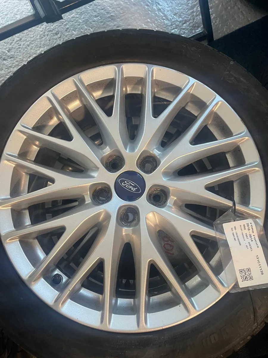 2013 Ford Focus 17" Alloy Wheel Set 215/50 R17 - Image 3