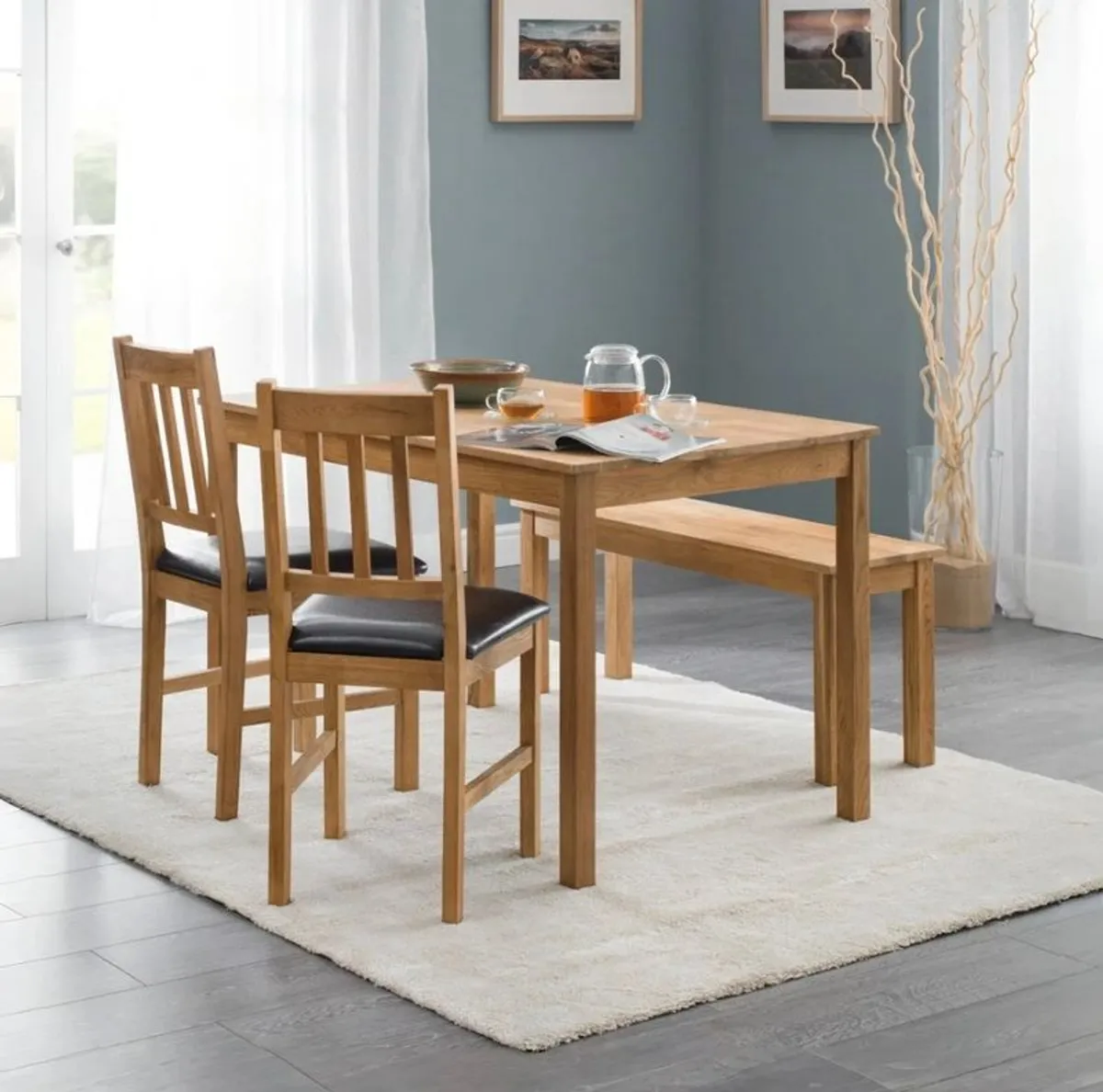 Oak Dining Table - Image 3