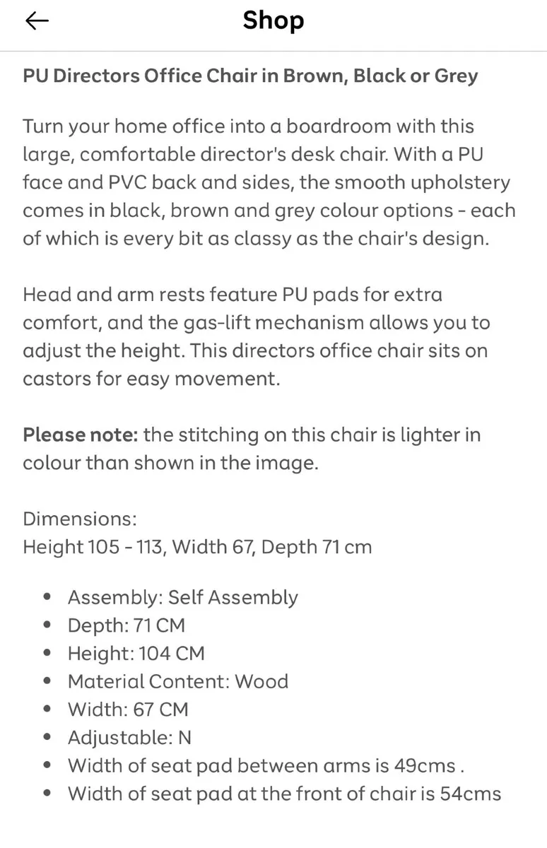Office/Gaming Chair - Image 4