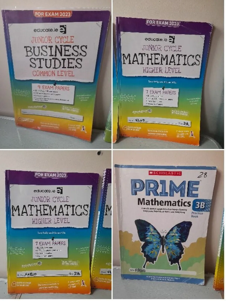 Junior Certificate Text Books - Image 1