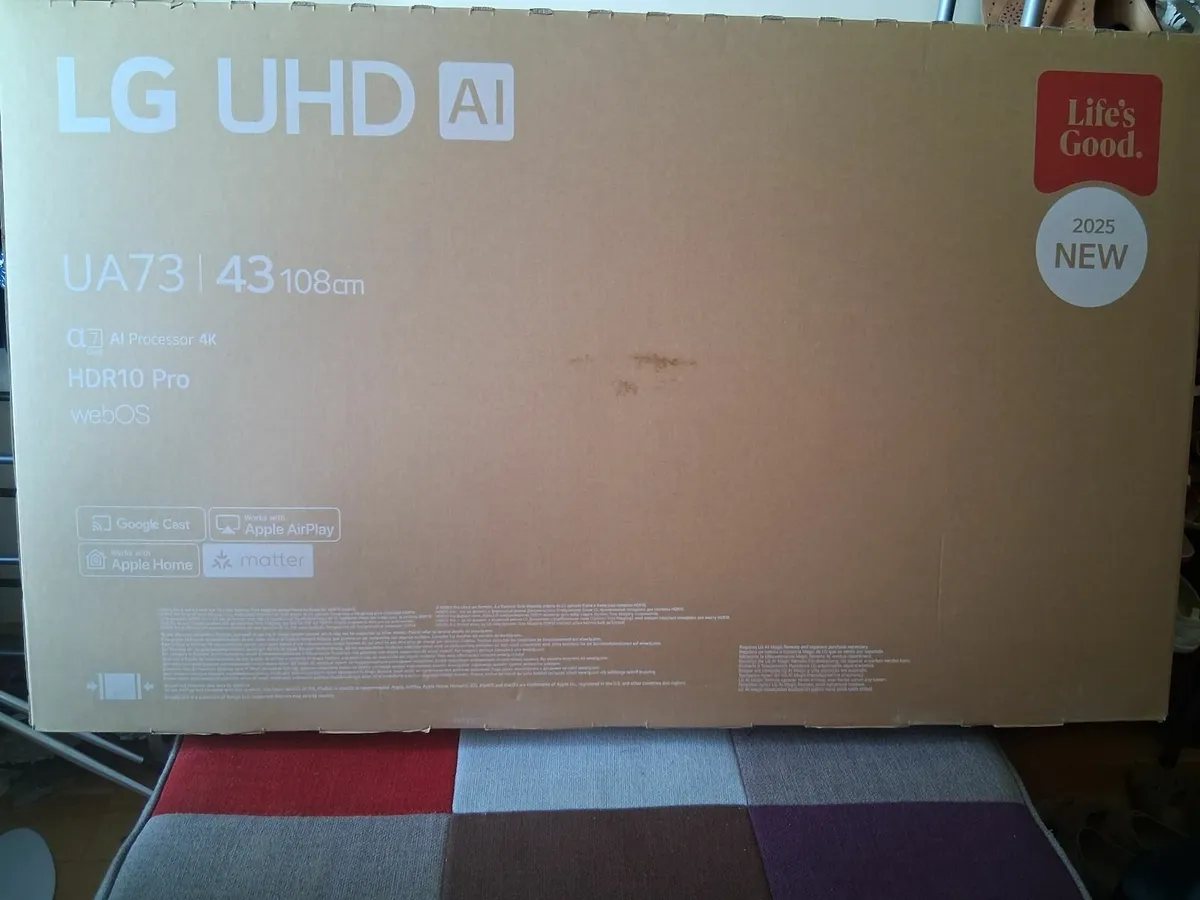 43 inch LG Smart TV