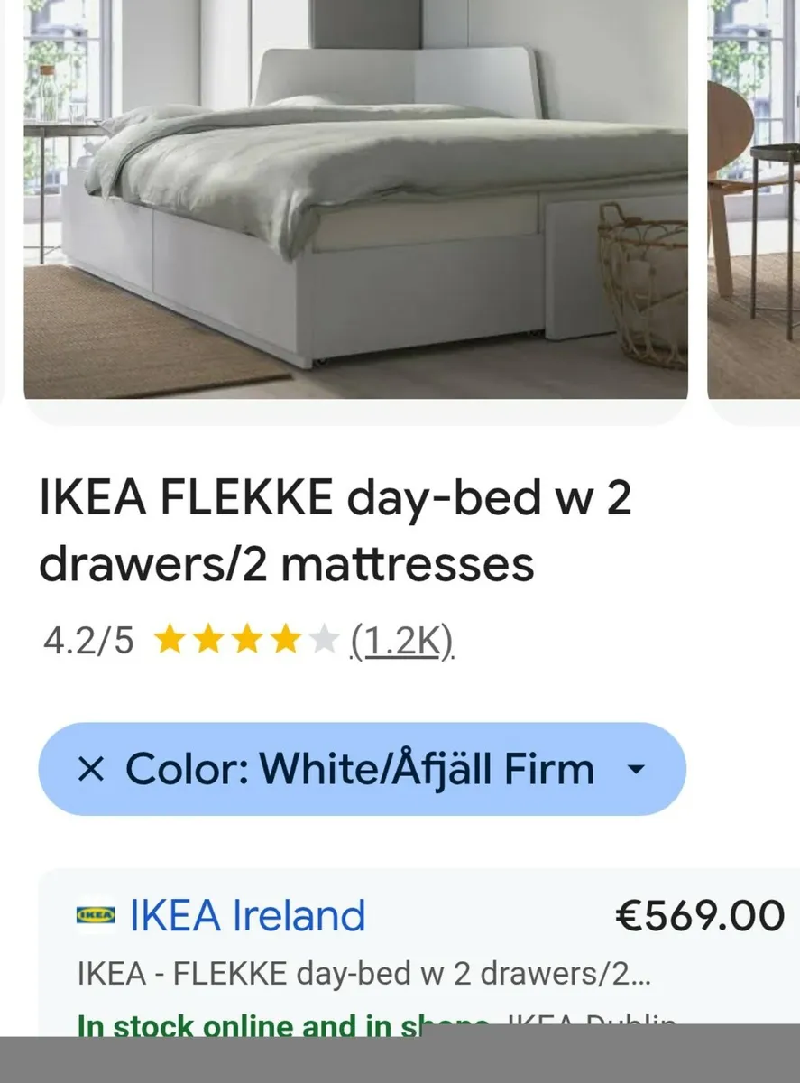 Ikea Klekke 2 Drawer Daybed (Single into Double) - Image 3