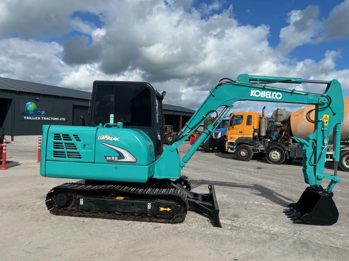 (2015) Kobelco SK 60-8 C/W Thumb Grab - Image 1