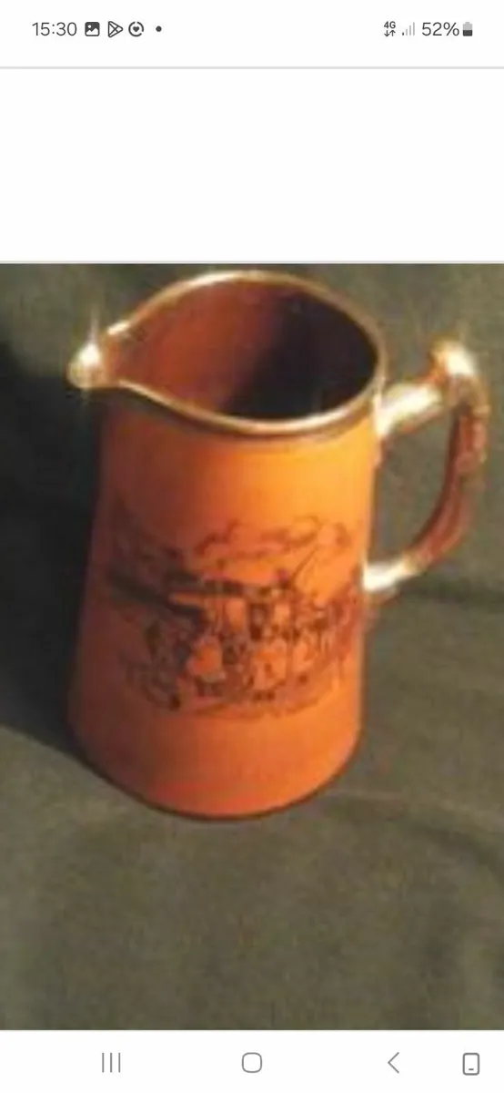 Vintage pitcher Charles Dickens,Mr Pickwick arrive - Image 1