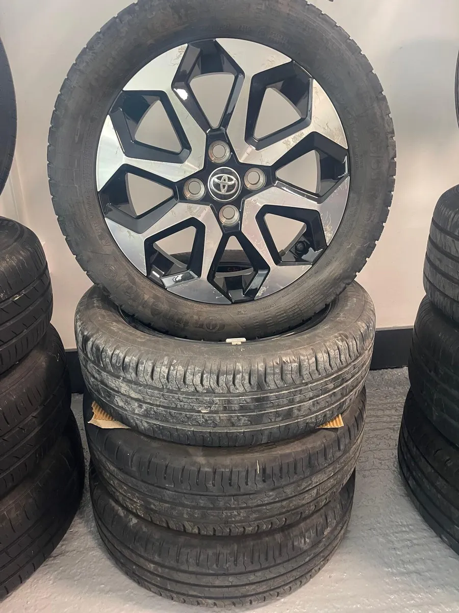 2019 Toyota Aygo/Yaris/Vitz 15" Alloy Wheel Set - Image 2
