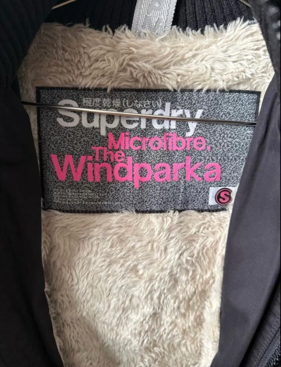 Superdry women ladies jacket parka, mint condition - Image 3