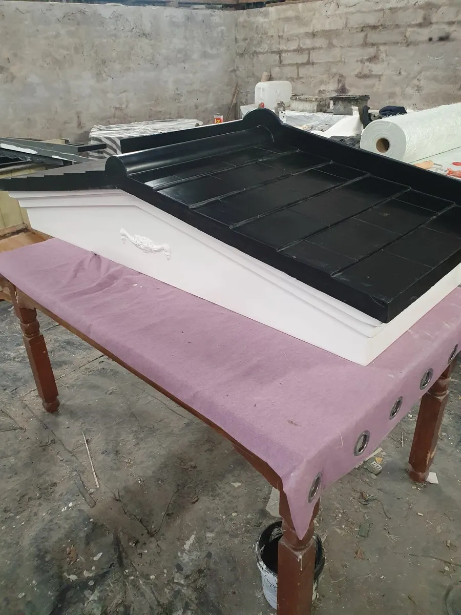 Fibreglass repairs, door canopies and door colums - Image 1