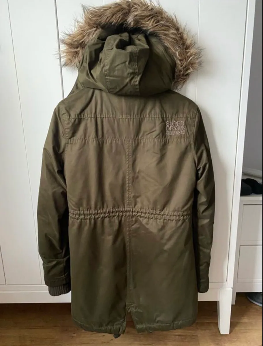 Superdry women ladies jacket parka, size M - Image 1