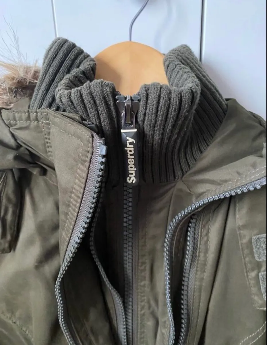Superdry women ladies jacket parka, size M - Image 3