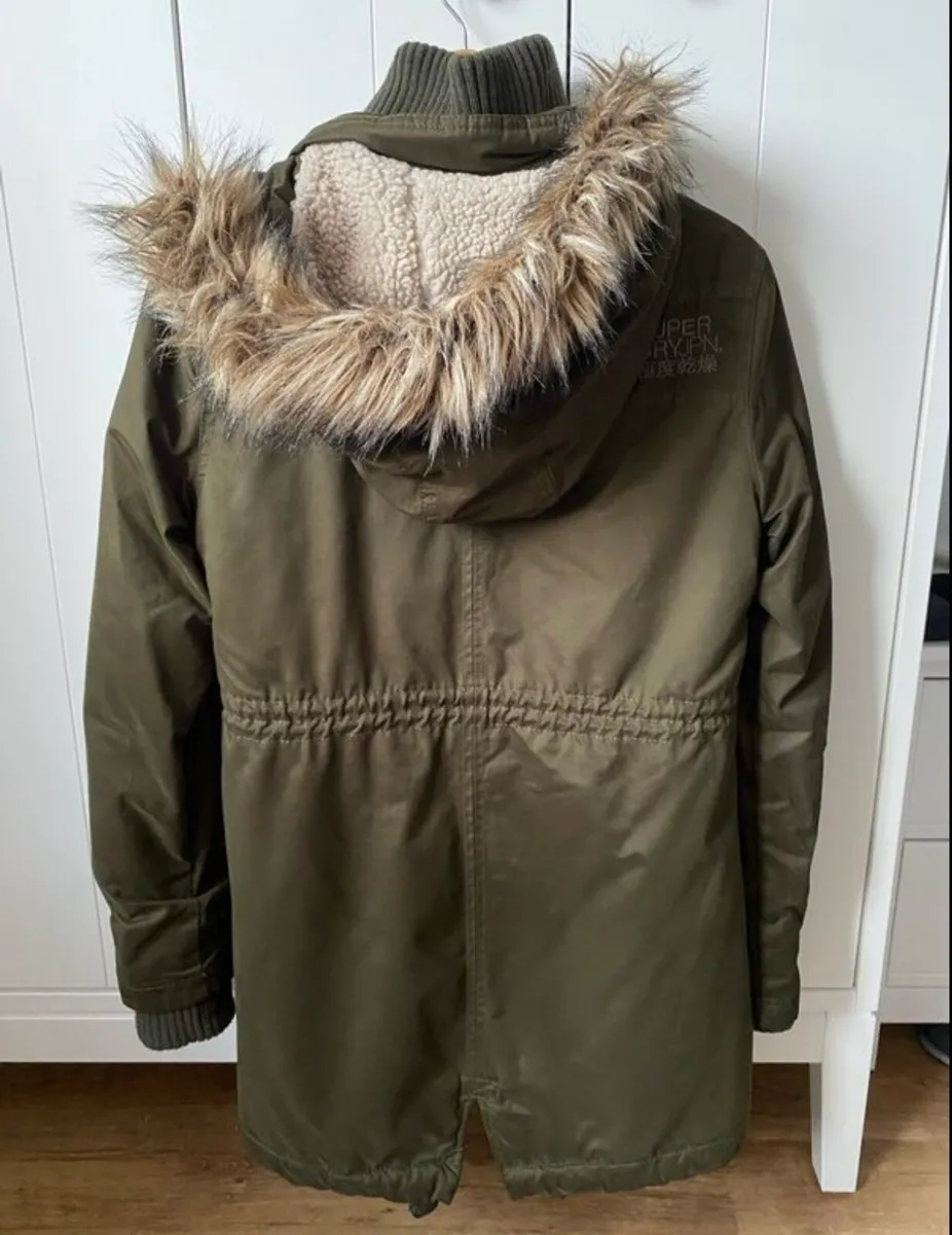 Superdry women ladies jacket parka, size M - Image 4