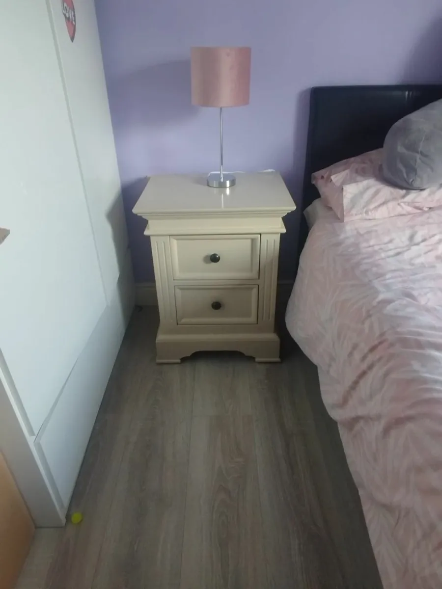 Bed and bedside locker - Image 2