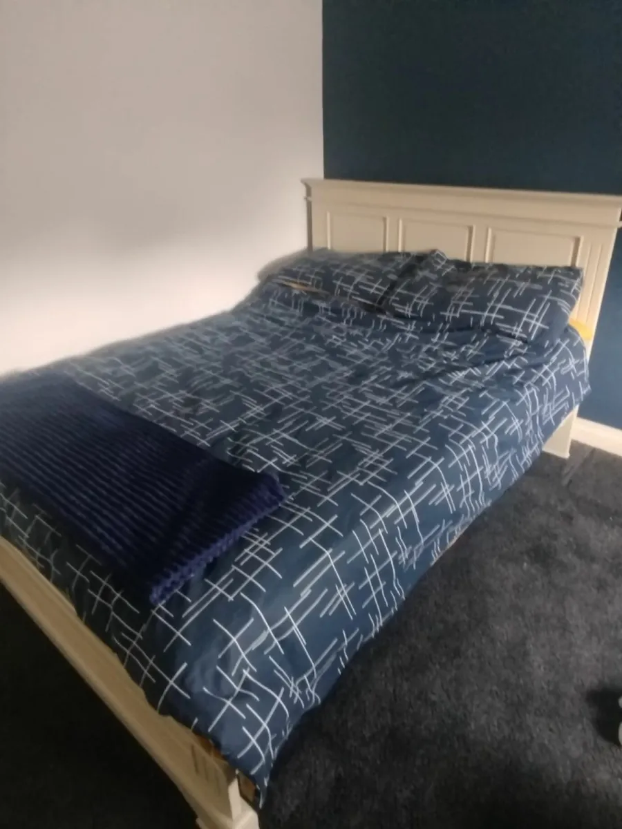 Bed and bedside locker - Image 4